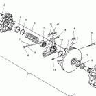 0961760 XCR 440 SP Drive clutch 440 xcr sp 0961760