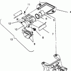 0962574 500 EFI SKS Brake 500 efi sks 0962574, 500 efi rmk 0962974, and euro...