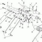 0965677 600 XCR SP Rear torque arm 600 xcr sp 0965677 and european 600 xcr ...