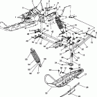 0966756 XLT Front suspension and ski xlt 0966756