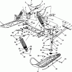 0965677 600 XCR SP Front suspension and ski 600 xcr sp 0965677 and european...