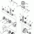0962061 WIDETRAK GT Piston and crankshaft widetrak gt 0962061 and european w...
