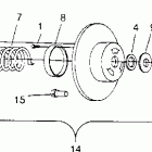 0960678 ULTRA SP Driven clutch ultra sp 0960678 and european ultra sp e96...
