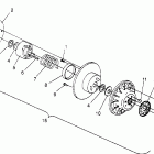 0965677 600 XCR SP Driven clutch 600 xcr sp 0965677 and european 600 xcr sp...