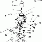0961760 XCR 440 SP Carburetor 440 xcr sp 0961760