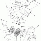0960743 SUPER SPORT Blower housing and recoil starter super sport 0960743