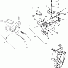 0961760 XCR 440 SP Brake 440 xcr sp 0961760