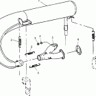 0962564 500 CARB SKS Exhaust system 500 carb 0962764, 500 carb sks 0962564,  ...