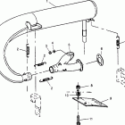 0962574 500 EFI SKS Exhaust system 500 efi sks 0962574, 500 efi rmk 0962974,...