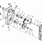 0961760 XCR 440 SP Chaincase 440 xcr sp 0961760