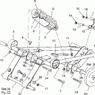 0962564 500 CARB SKS Front torque arm 500 carb 0962764 and 500 carb rmk 09629...