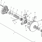 0966768 RXL Drive clutch rxl 0966768