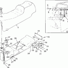 E963365 EURO CLASSIC TOURING Seat and gas tank classic touring 0963365 and european c...