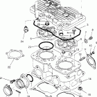 0961660 440 XCR Cylinder 440 xcr 0961660