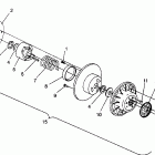 0965782 STORM Driven clutch assembly storm 0965782, storm sks 0965582,...