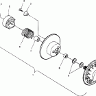 0960443 SPORT Driven clutch sport 0960443, sport touring 0960243  and ...