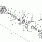 0961660 440 XCR Drive clutch 440 xcr 0961660