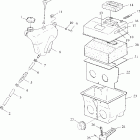 0971758 600 XC Масляный бак и воздуховод