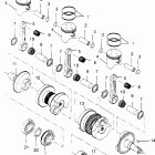 0960678 ULTRA SP Piston and crankshaft ultra sp 0960678 and european ultr...