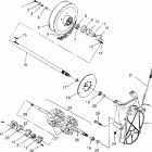 0961660 440 XCR Drive train 440 xcr 0961660