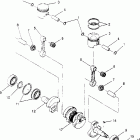 0953433 LITE Piston and crankshaft lite 0953433 and lite deluxe 09534...