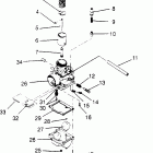 0952061 WIDE TRAK GT Carburetor assembly widetrak gt 0952061 and  european wi...