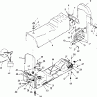 0950869 RXL TOURING Seat and gas tank assembly rxl touring 0950869