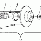 0952865 CLASSIC Driven clutch classic 0952865