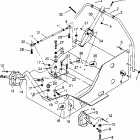 0952761 TRAIL Steering assembly  trail 0952761, trail deluxe 0952262, ...
