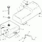 0952061 WIDE TRAK GT Seat and gas tank assembly widetrak gt 0952061 and  euro...