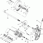 0952761 TRAIL Drive train assembly  trail 0952761, trail deluxe 095226...