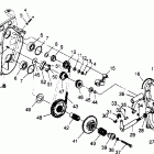 0952761 TRAIL Chaincase assembly  trail deluxe 0952262 and   european ...