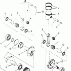 0952061 WIDE TRAK GT Piston and crankshaft widetrak gt 0952061 and  european ...
