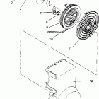 0951676 600 XCR Recoil starter assembly 600 xcr 0951676