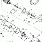 0952761 TRAIL Starting motor assembly trail deluxe 0940262 and  europe...