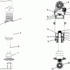 0956156 XLT SP Fox shock, gas