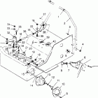 X951660 440 XCR SP Steering assembly 440 xcr sp x951660