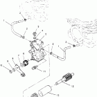 0950443 SPORT Oil pump assembly sport 0950443, sport touring 0950243  ...