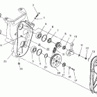0951660 440 XCR Chaincase assembly 440 xcr 0951660