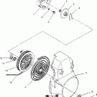 0952560 440 SKS Recoil starter assembly 440 0952760, 440 sks 0952560,  a...