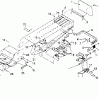 0956768 RXL LT Tunnel assembly  rxl 0956768
