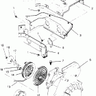0950443 SPORT Blower housing and  recoil starter assembly sport 095044...