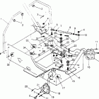 0950869 RXL TOURING Steering assembly rxl touring 0950869