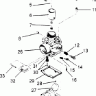 0956156 XLT SP Carburetor assembly xlt sp 0956756, xlt sp (48