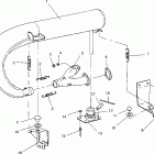 0951660 440 XCR Exhaust system 440 xcr 0951660