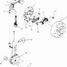 0952574 500 SKS Magneto assembly  500 efi 0952774, efi sks 0952574,   ef...