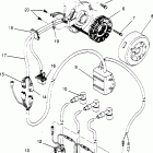 0951676 600 XCR Magneto assembly 600 xcr 0951676