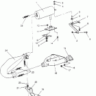 0956768 RXL LT Exhaust system  rxl 0956768