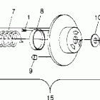 0952064 WIDE TRAK LX Driven clutch widetrak lx 0952064 and  european widetrak...