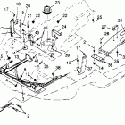 0952761 TRAIL Nosepan assembly  trail 0952761, trail deluxe 0952262,  ...